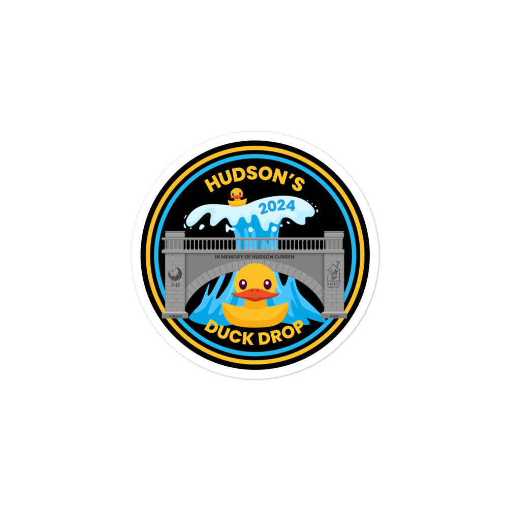 Hudson's Duck Drop 2024 Stickers