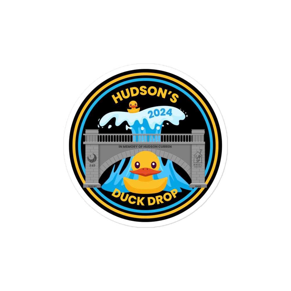 Hudson's Duck Drop 2024 Stickers