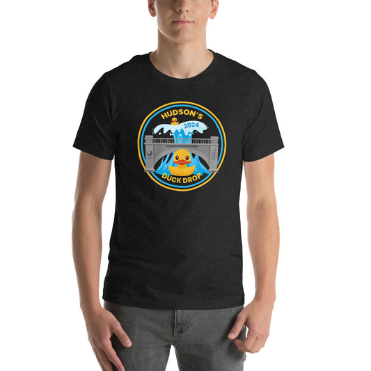 Hudson's Duck Drop Unisex T-shirt with Front Design